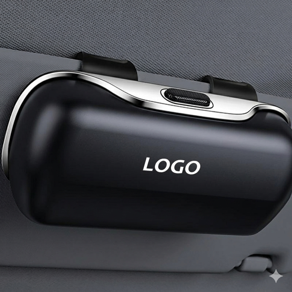 Car Sunglasses Case with Sun Visor Clip