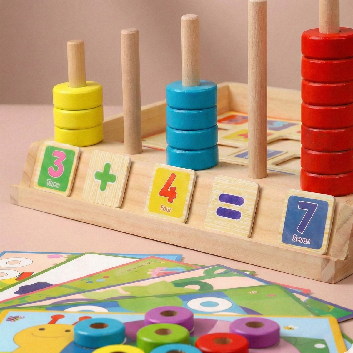 Montessori Math Toy 5-in-1 | The Numeracy Hub