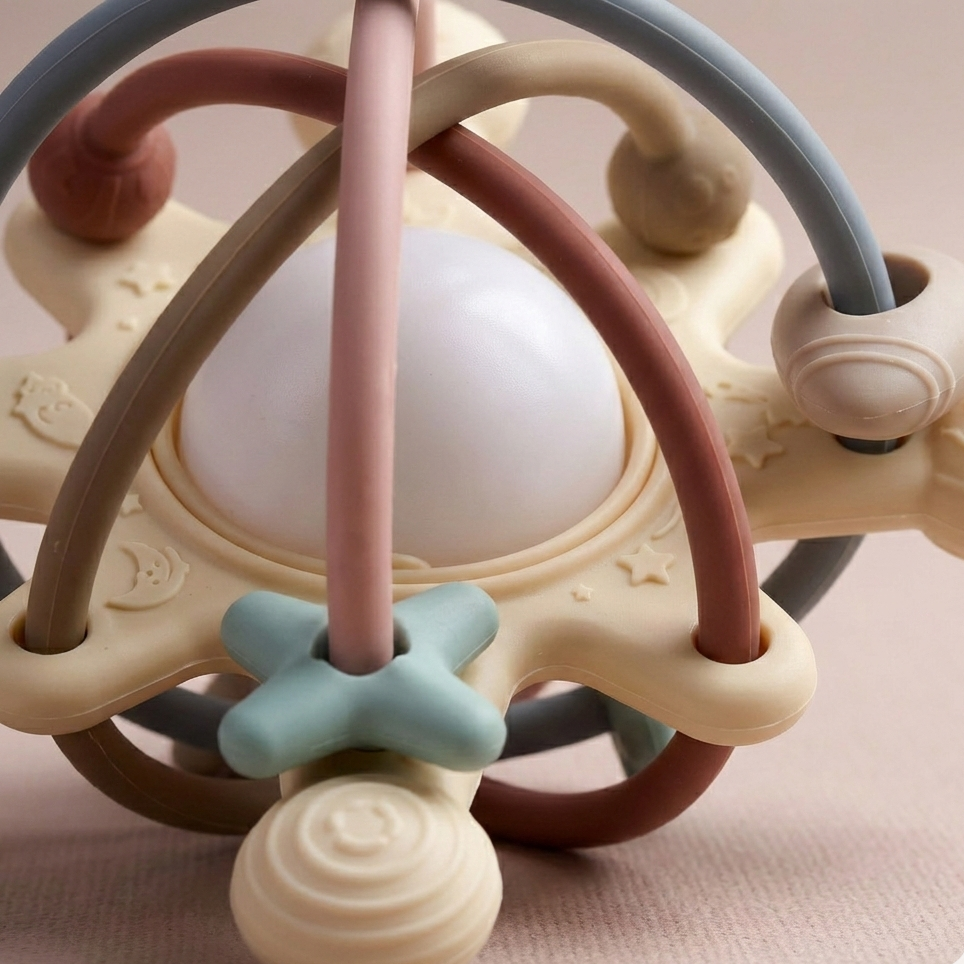 Infant Sensory Rattle Toy | The Celestial Sensory Core