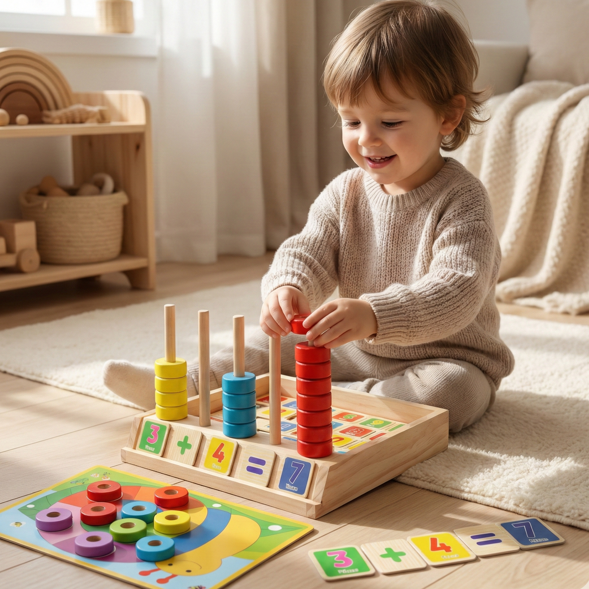 Montessori Math Toy 5-in-1 | The Numeracy Hub