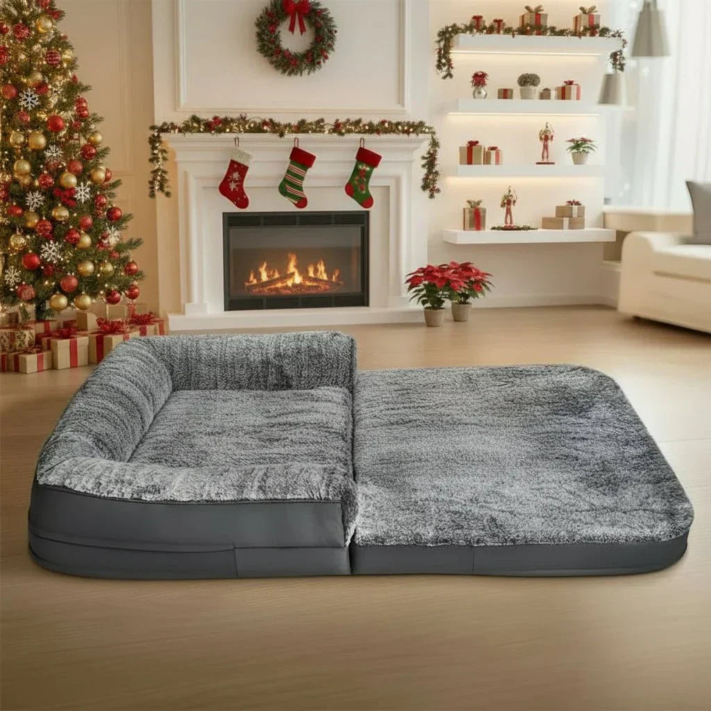 Large 180 cm Dog Bed for Pets and Their Humans