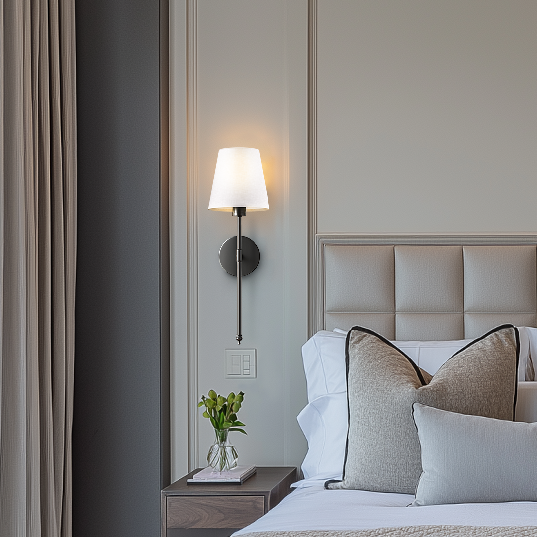 LuxeGlow Sconce - Wall Light for Easy, Tool-Free Home Lighting
