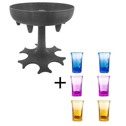 6 Shot Glass Dispenser