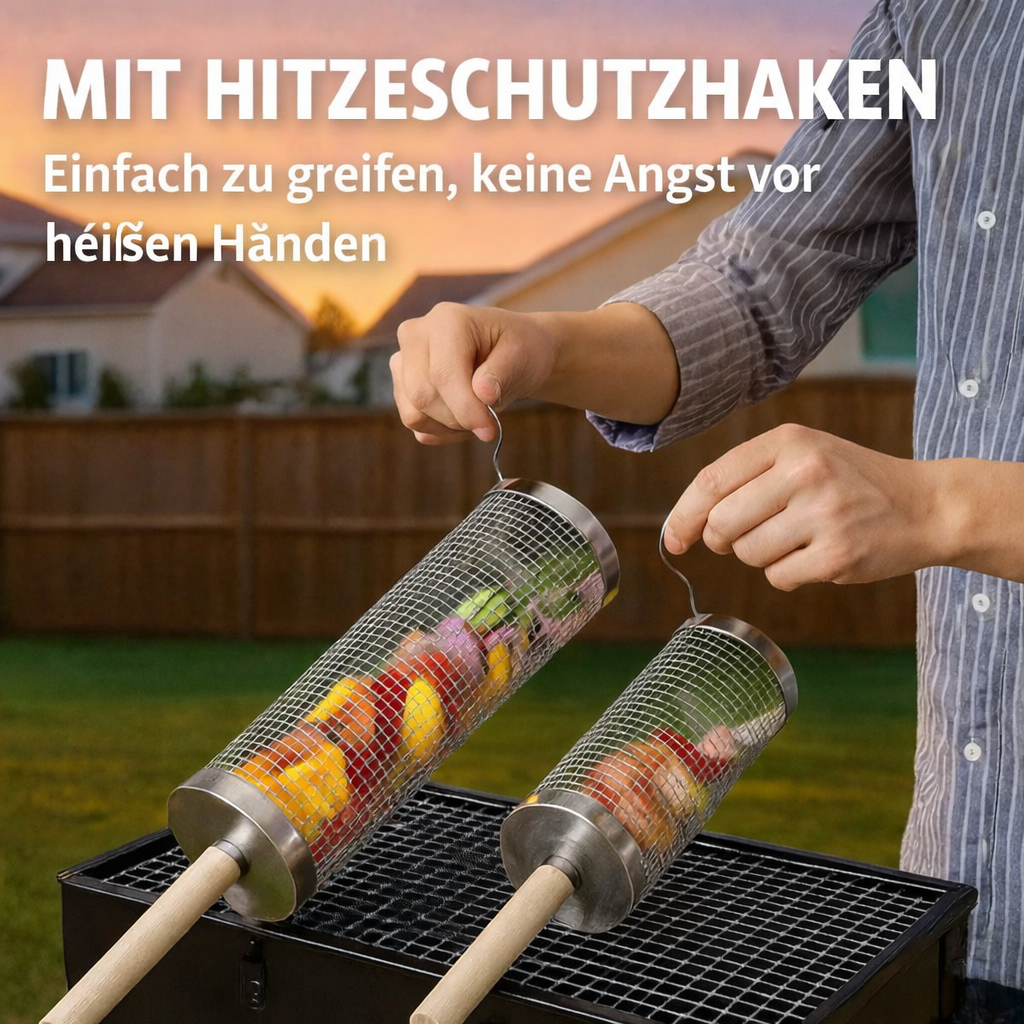 Grill Basket for BBQ – Hassle-Free Cooking
