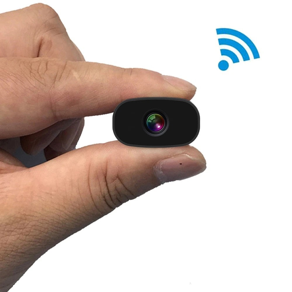 Portable Mini Security Camera for Home Surveillance & Monitoring