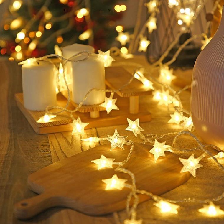 SNOWFLAKE STRING LIGHTS