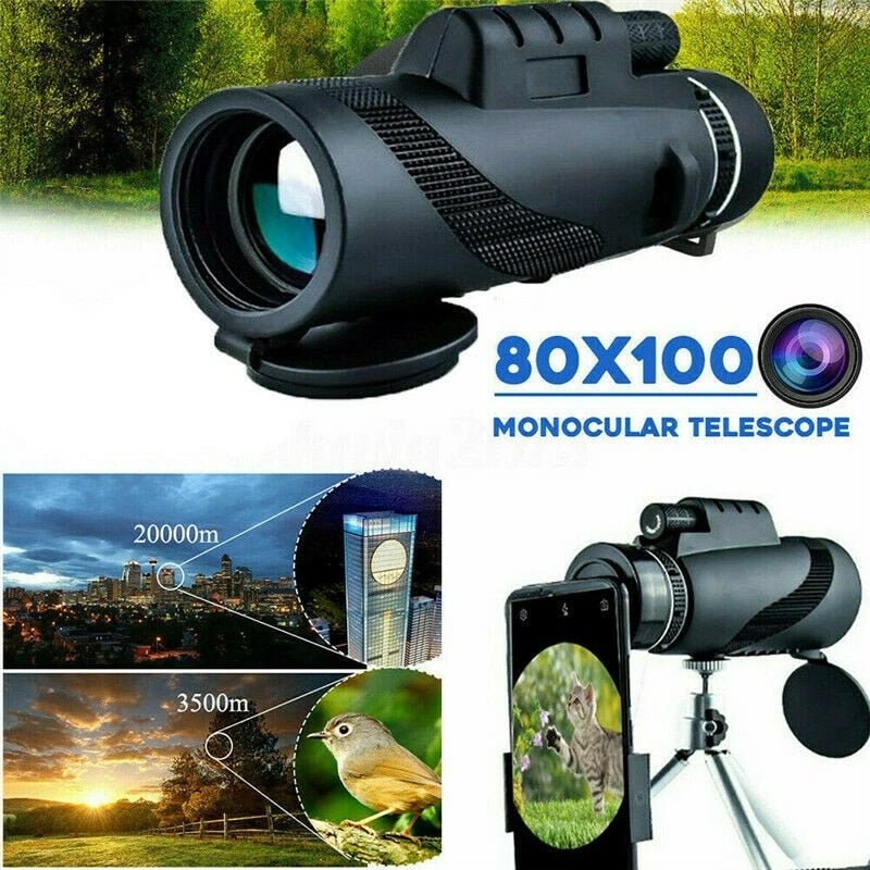 Monocular Phone Attachment Telescope