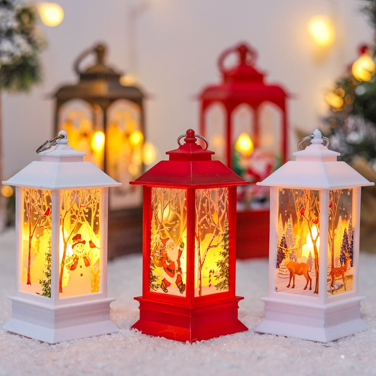 MRS. SANTA™ Christmas Lantern Light