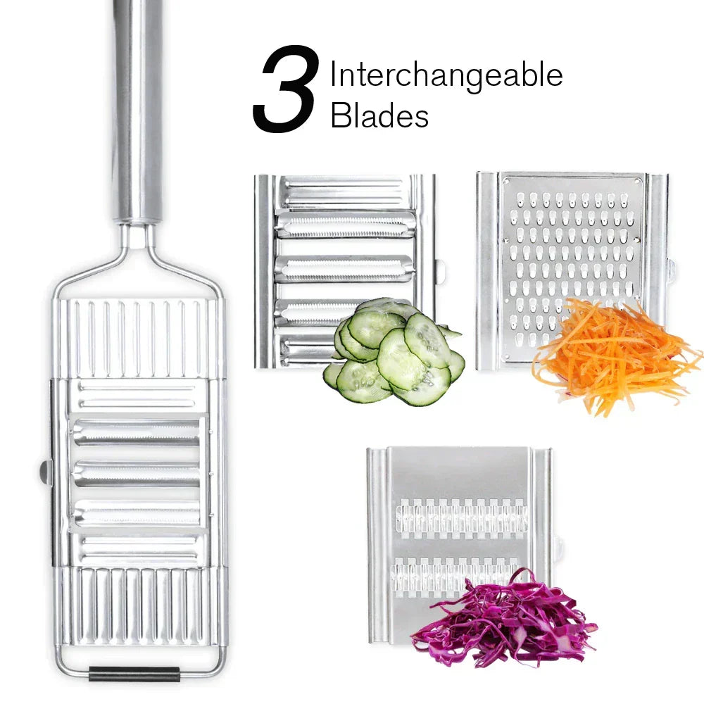 Stainless Steel Vegetable Slicer for Fast Precision Food Prep