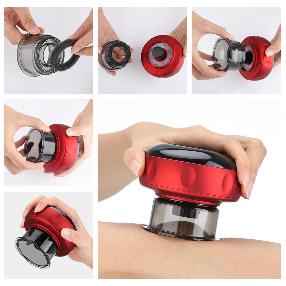 Home Cupping Therapy Kit – Manual Massage Cups for Relaxation and Circulation