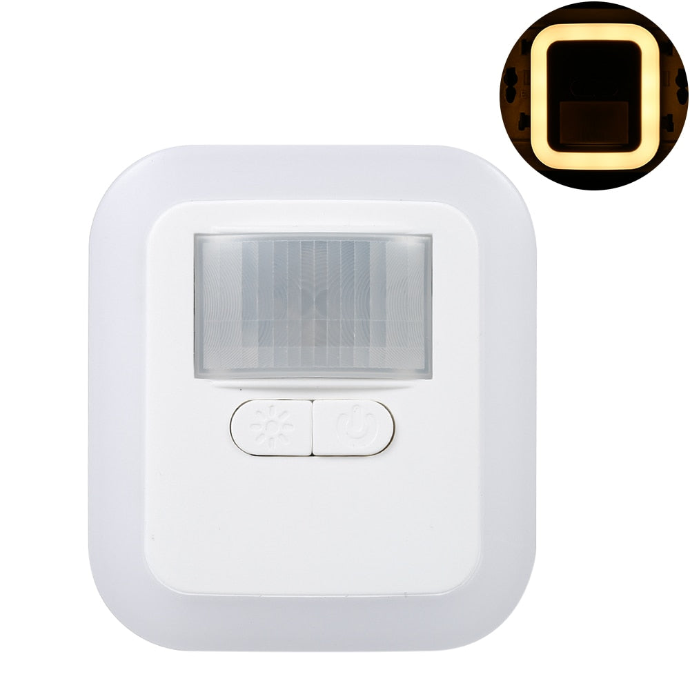 LED Night Light with Motion Sensor – Automatic Wall and Hallway Illumination for Safe Night Use