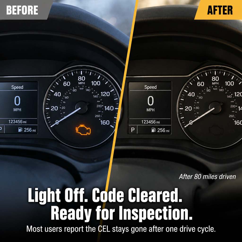 CelClear™ O2 Sensor Spacer — Kill the Check Engine Light Without Pulling the Cat