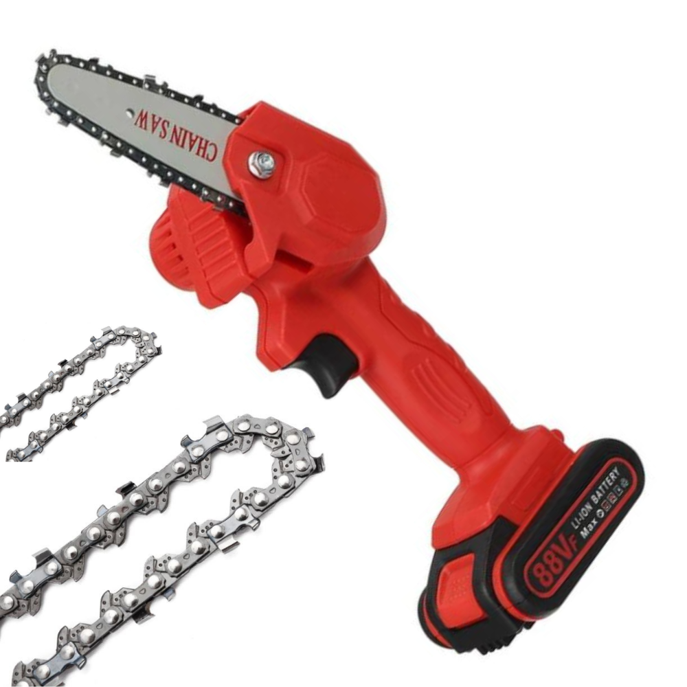 Lightweight Electric Pruning Chainsaw – High-Power Handheld Cutting Tool with Extended Battery Life