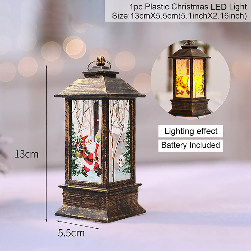 MRS. SANTA™ Christmas Lantern Light