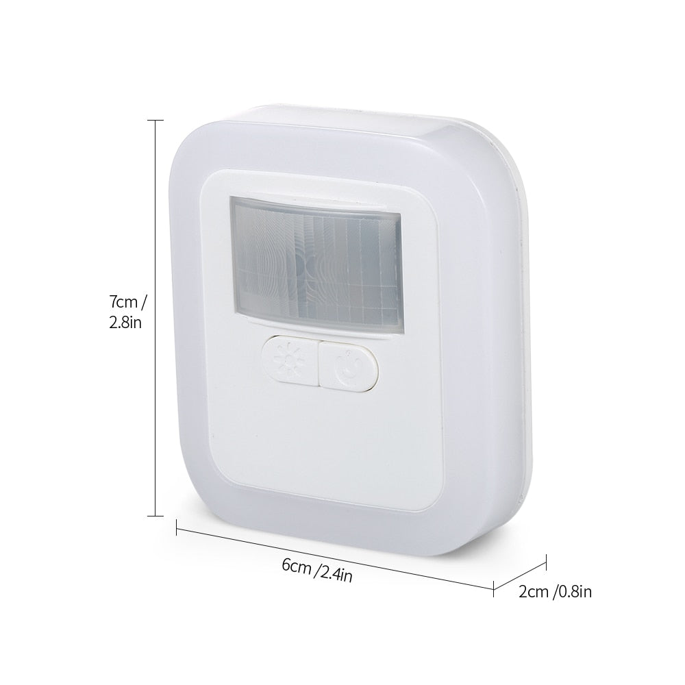 LED Night Light with Motion Sensor – Automatic Wall and Hallway Illumination for Safe Night Use