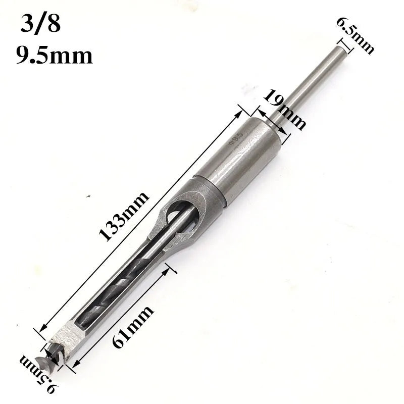 Hollow Chisel Bit for Accurate Wood Joinery – SquareCut Tool