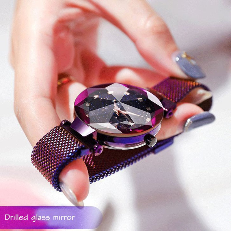 Starry Sky Magnetic Buckle Watch