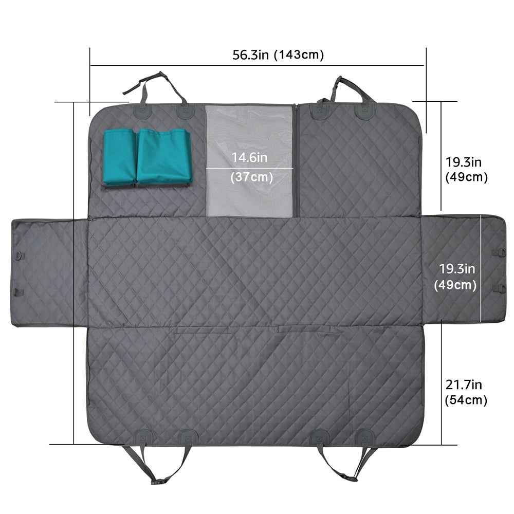 FurProtect™ Dog Car Back Seat Cover