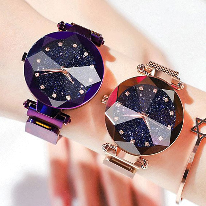 Starry Sky Magnetic Buckle Watch