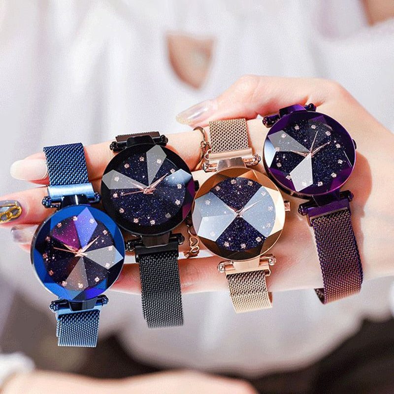 Starry Sky Magnetic Buckle Watch