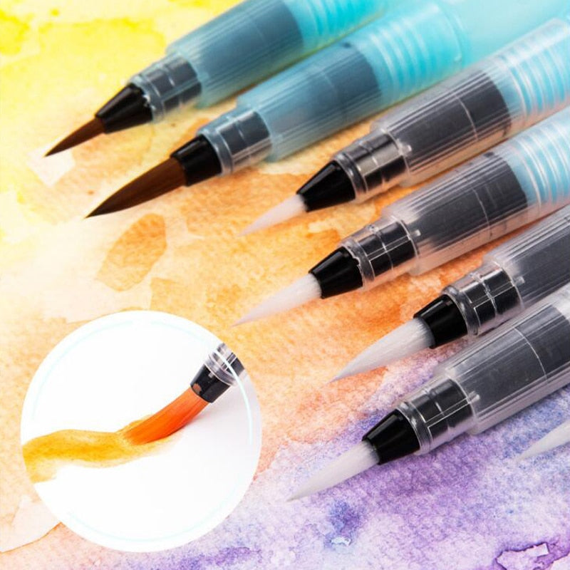 Hand-Painted Paint Brush