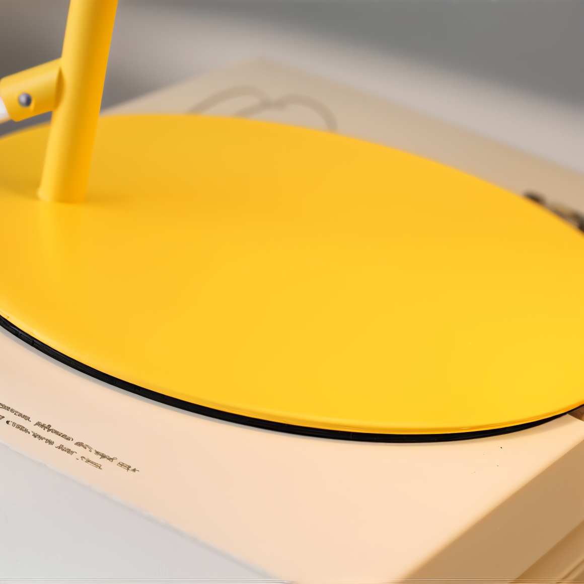 Macaron Table Lamp - Nordic Yellow Desk Lamp - Adjustable Light