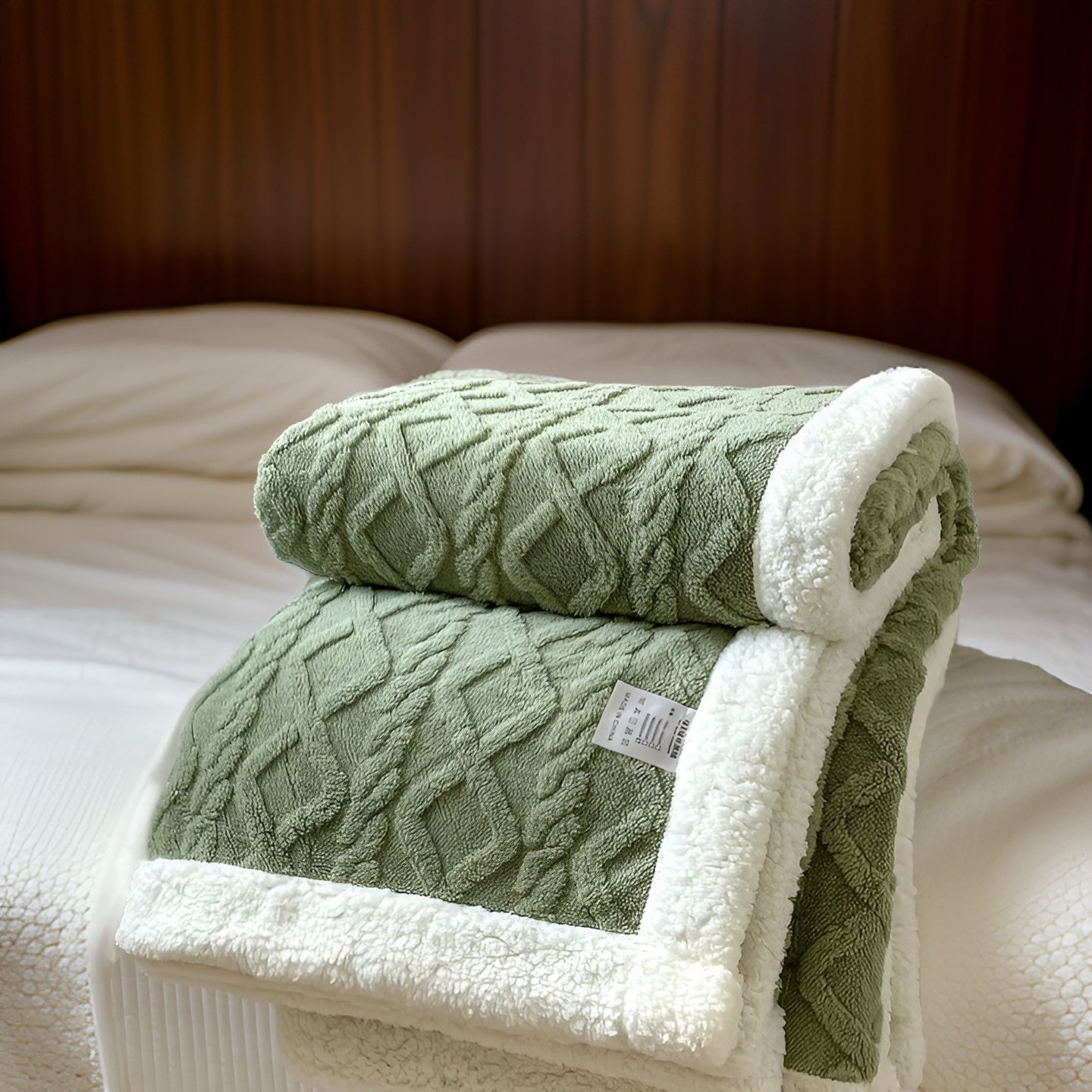 WarmHaven – Luxury Reversible Fleece Blanket