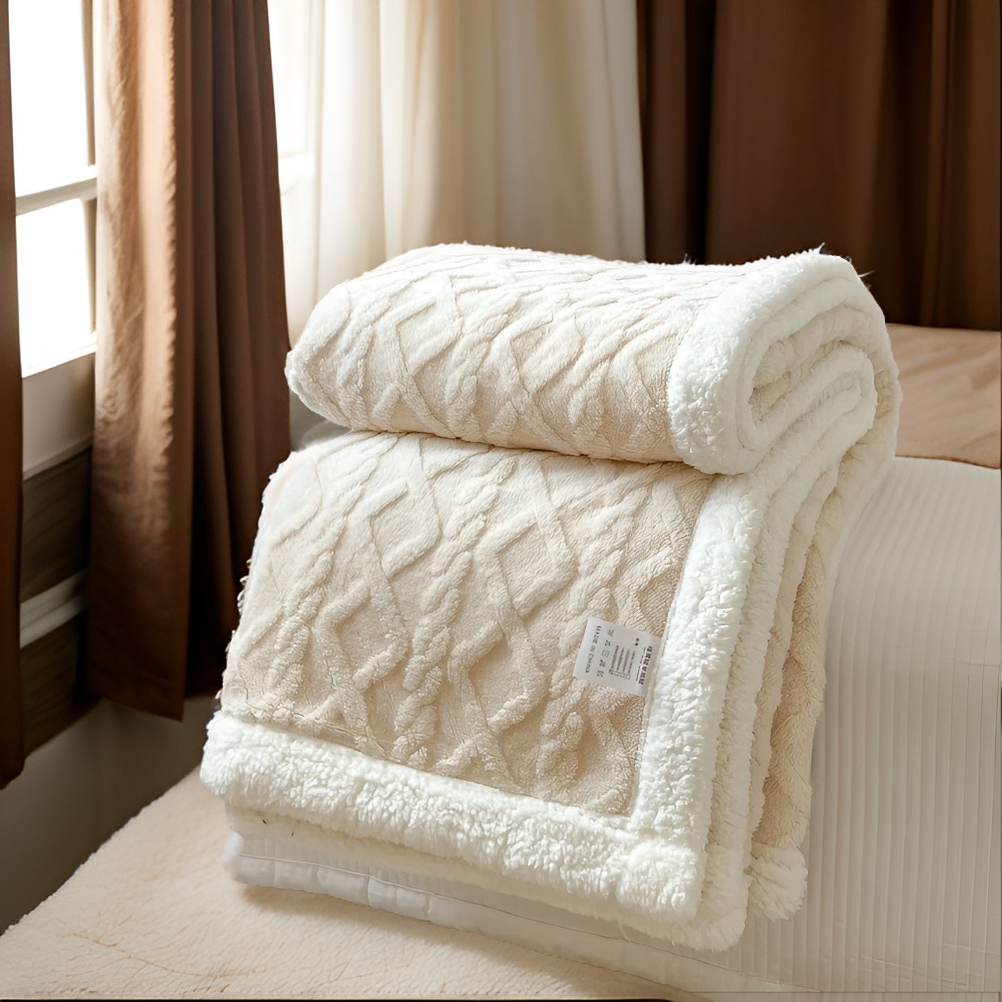 WarmHaven – Luxury Reversible Fleece Blanket
