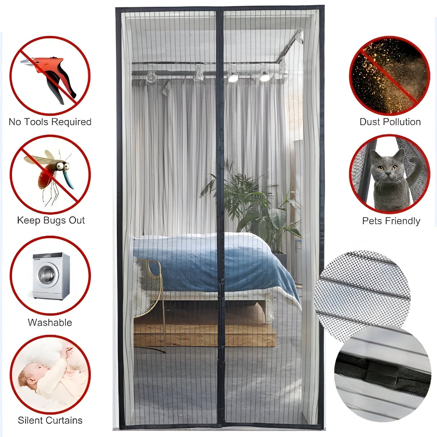 Magnetic Insect Shield with Seal Technology