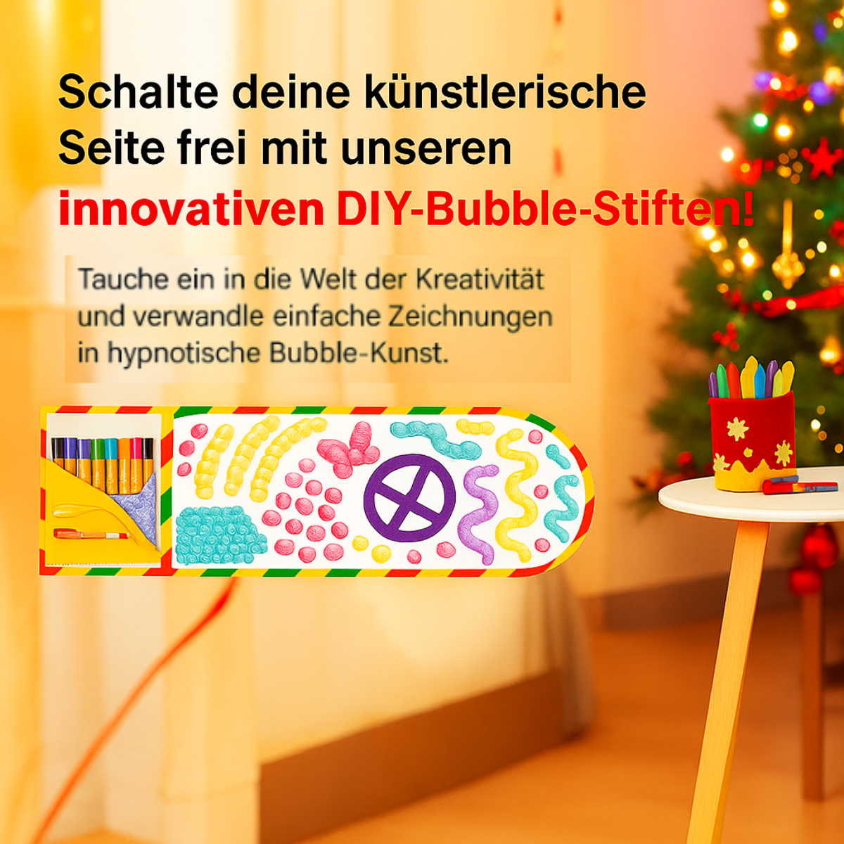 Buy One Get One Free | 3D Bubble Art - Creative Set for Dimensional Popcorn Effects