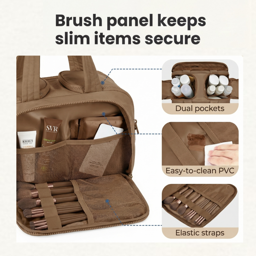 Carrion™ – 4 Compartment Travel Toiletry Organizer