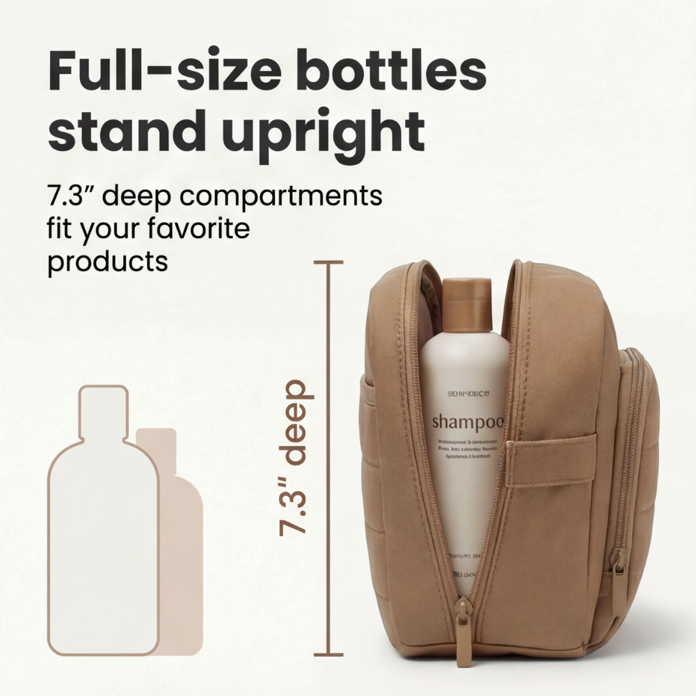 Carrion™ – 4 Compartment Travel Toiletry Organizer