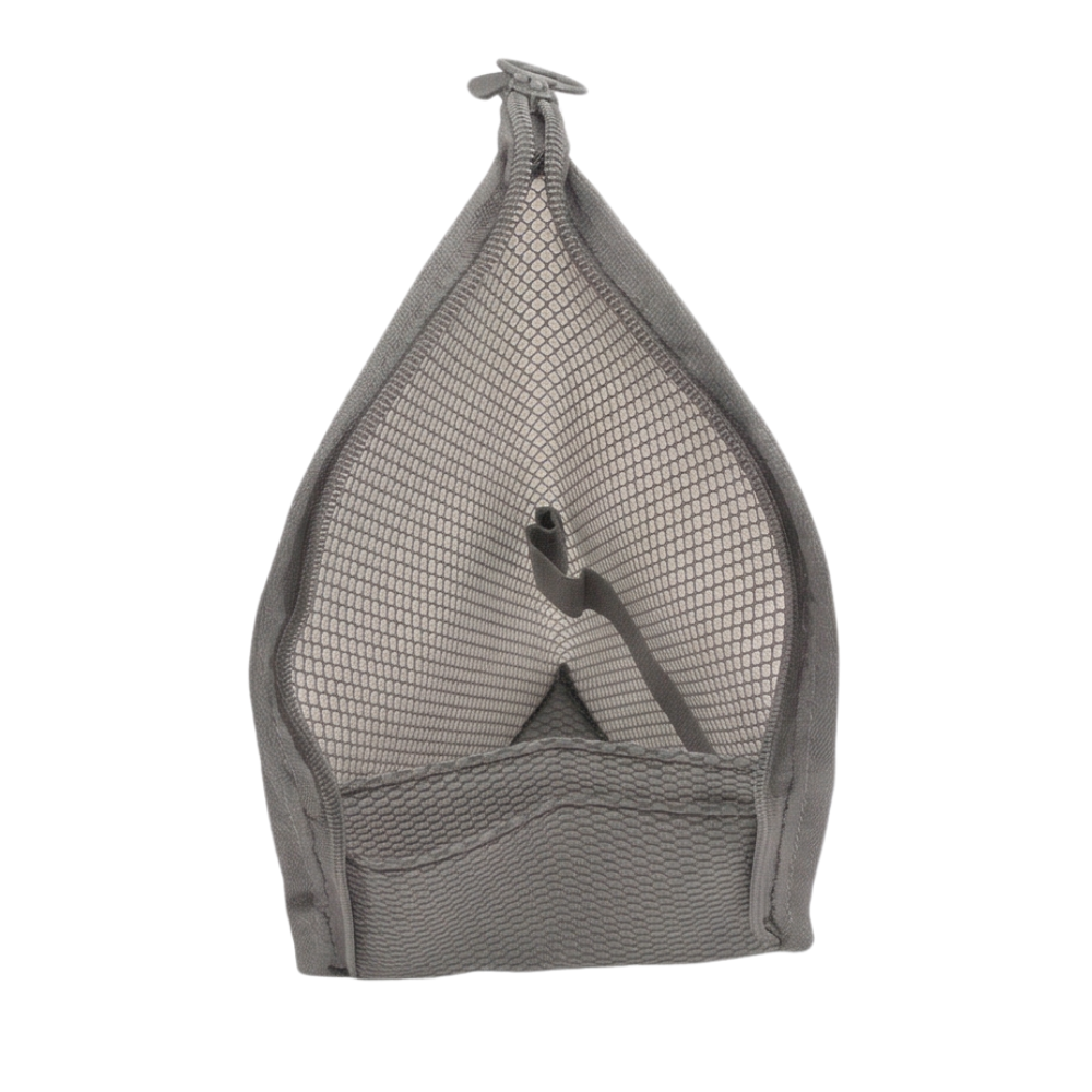 Self Standing Travel Toiletry Pouch Organizer for Toothbrush & Accessories