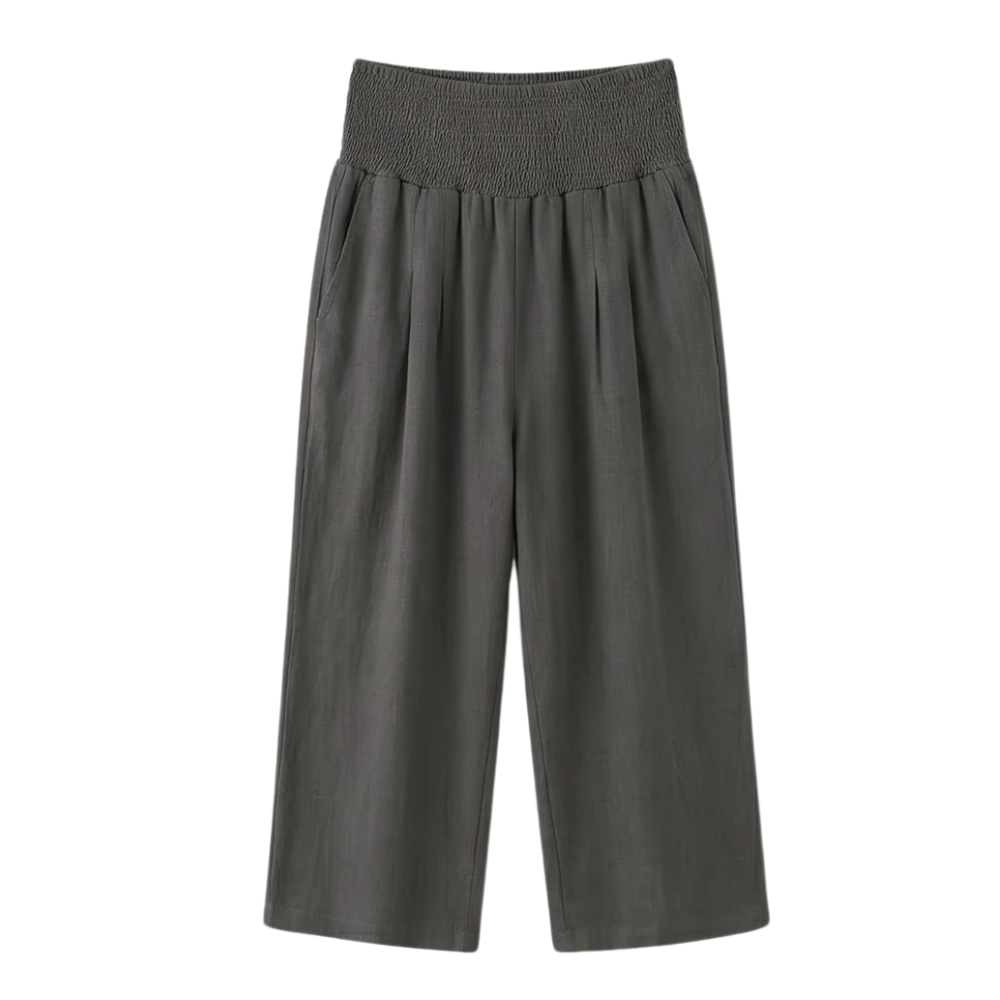 Coastella™ – Smocked-Waist Culottes