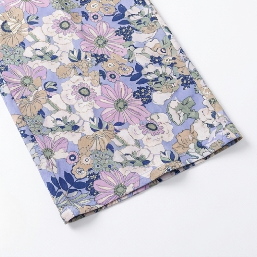 Bloomara™ – Floral Wide Leg Jumpsuit With Pockets