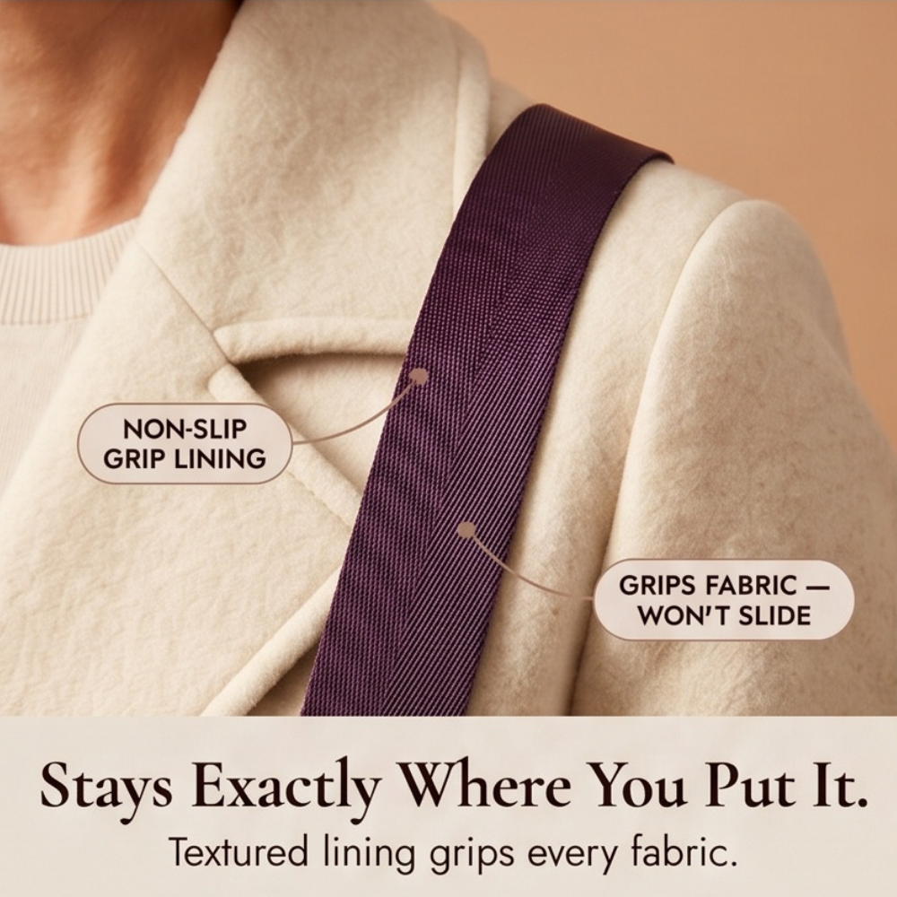 Carryella™ – Multi-Pocket Shoulder Bag with Anti-Theft Design