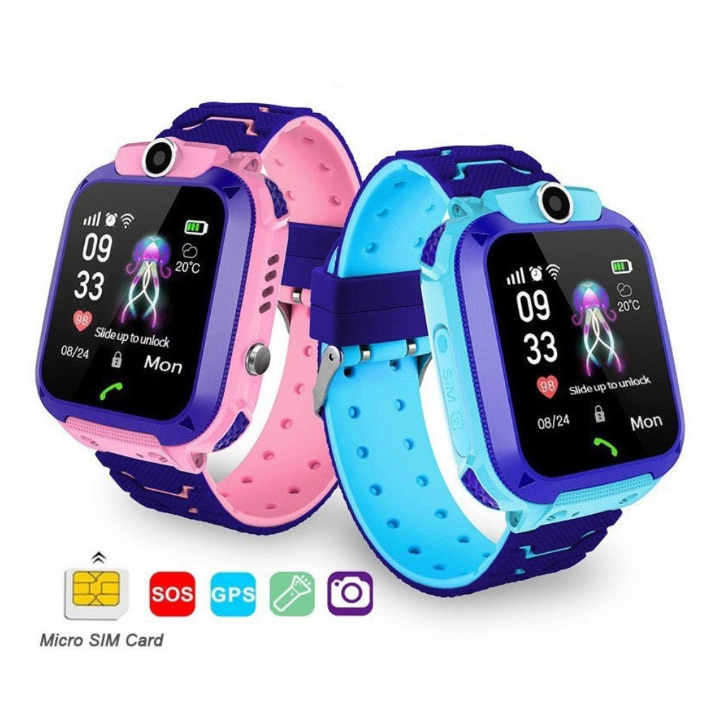 Kids' Smartwatch with GPS Tracker and Touchscreen Display