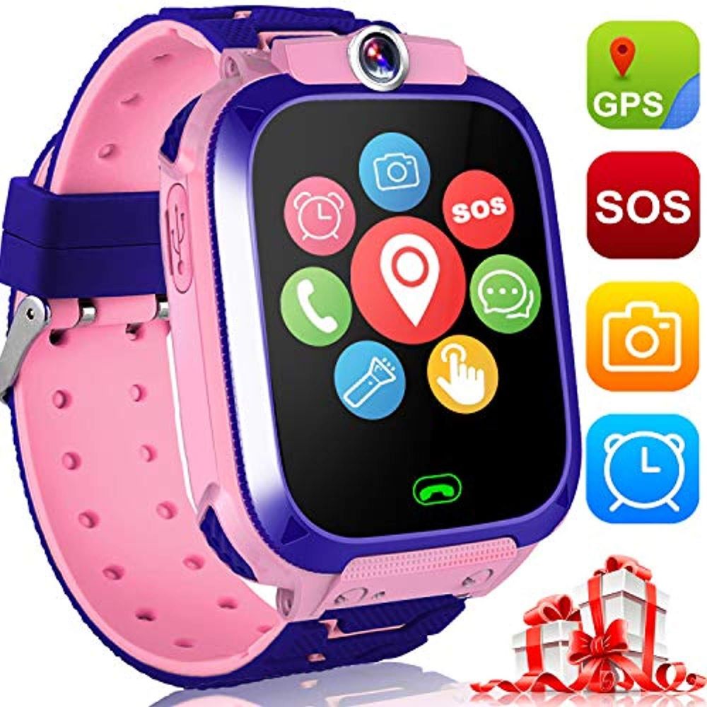 Kids' Smartwatch with GPS Tracker and Touchscreen Display