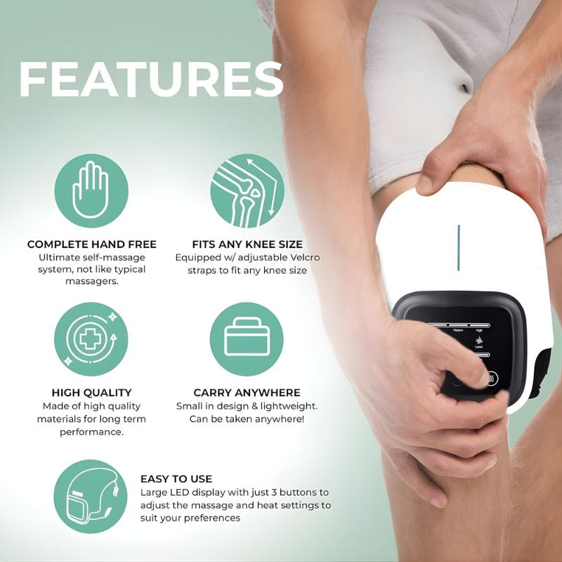Knee Massage Device for Daily Comfort and Heat Therapy