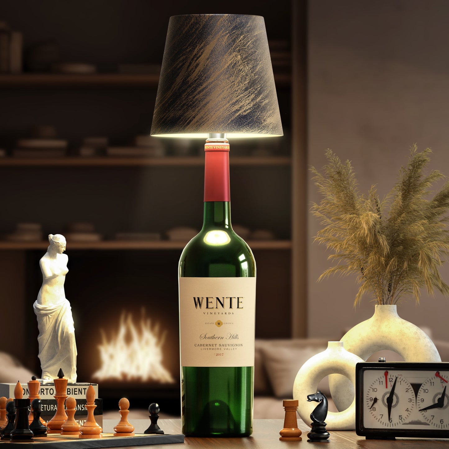 RoyaleGlow Wireless Bottle Lamp - Fits Any Bottle