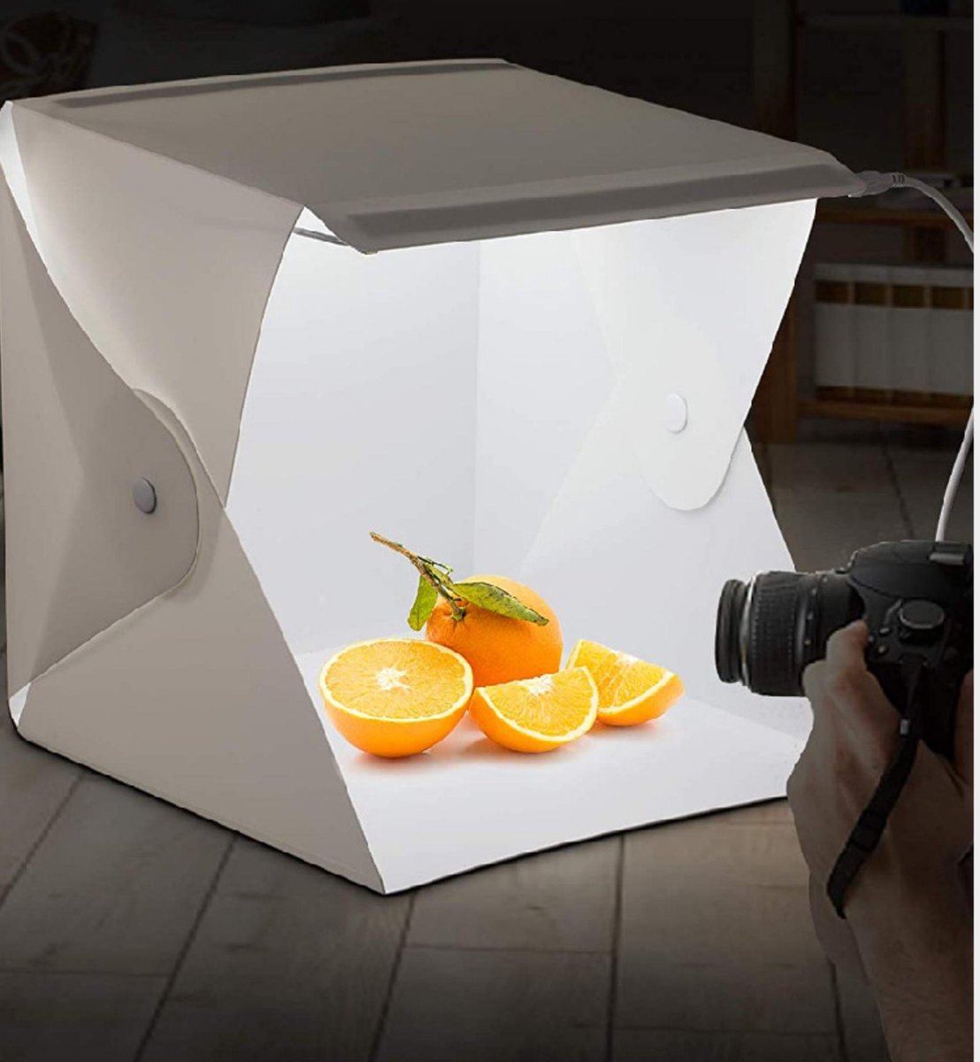 Foldable Light Box for Photography and Video – Portable Studio for Product Images