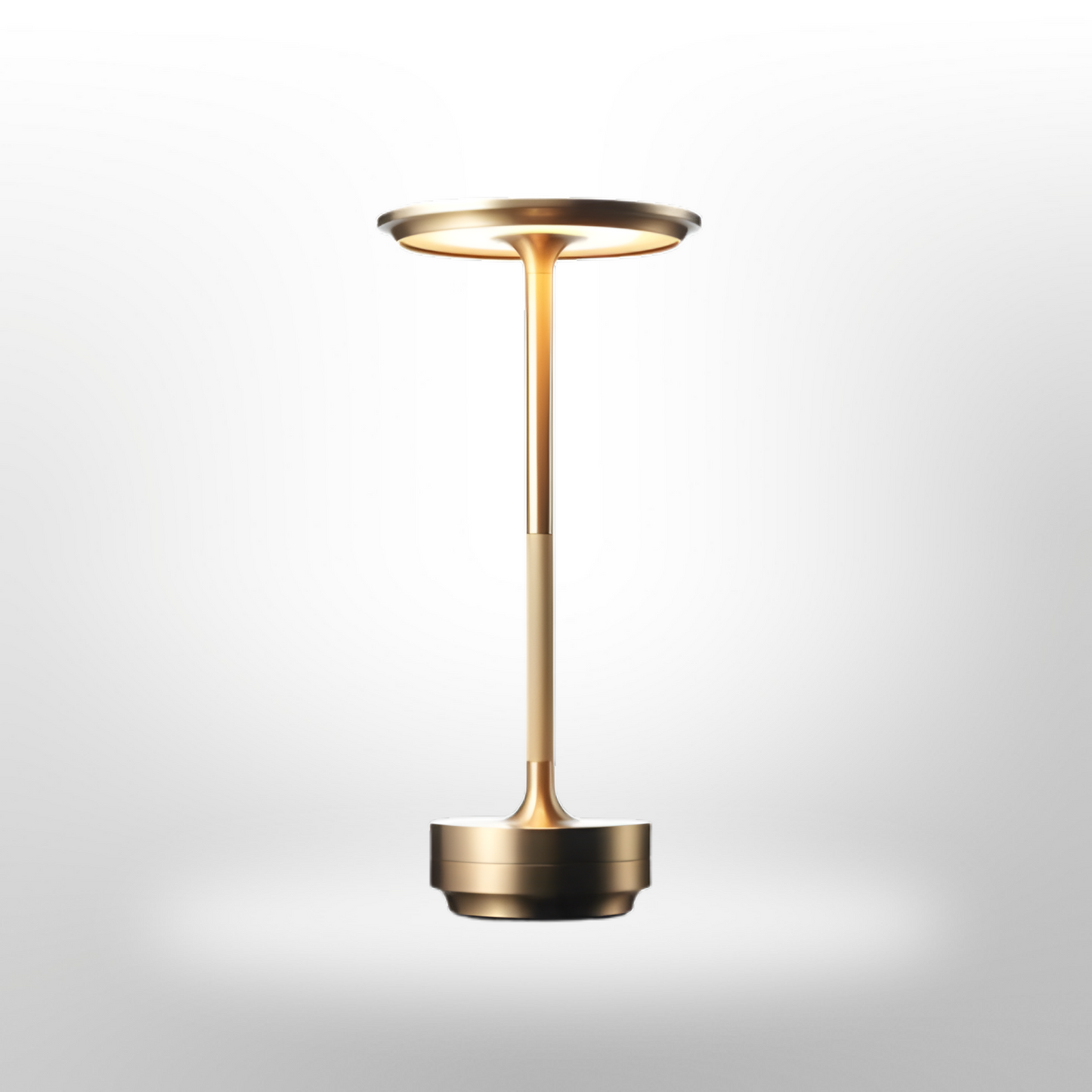 GlowLite - Cordless LED Table Lamp with Touch Dimming