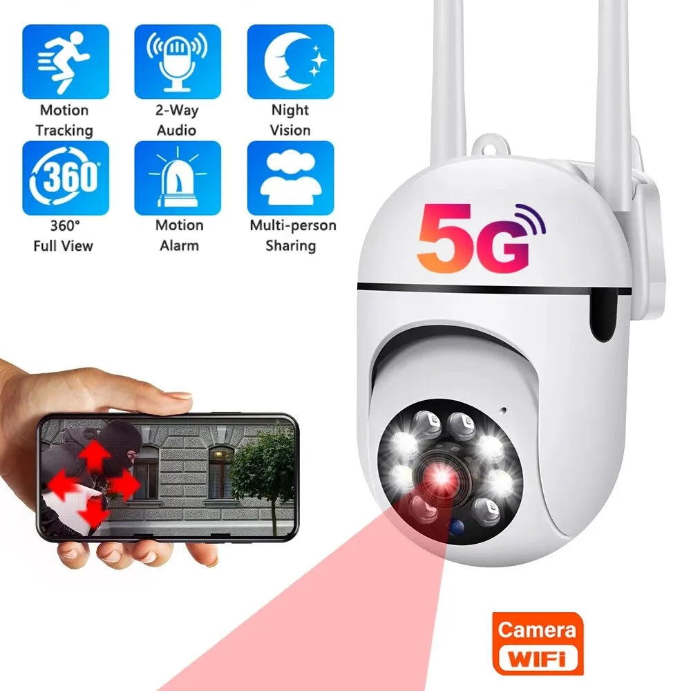 Indoor Wireless Security Camera – Real-Time Smartphone Monitoring