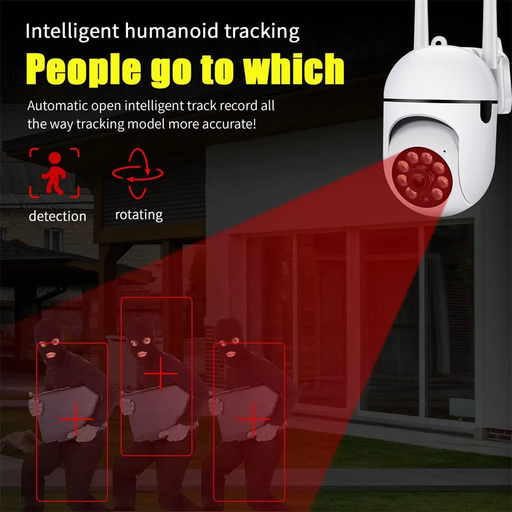 Indoor Wireless Security Camera – Real-Time Smartphone Monitoring