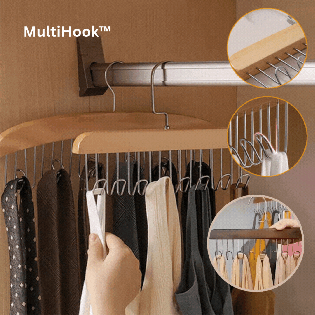 MultiHook™ Multi-Function Coat Rack