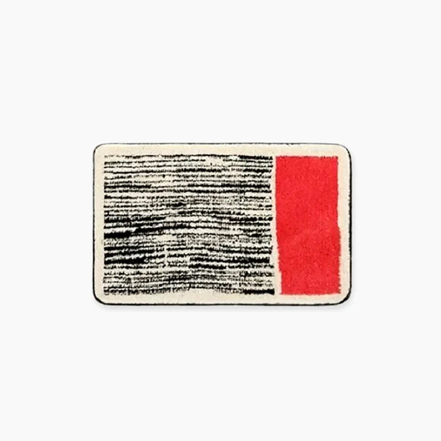 NordicFlow - Abstract Bathroom Rug Non-Slip Bath Mat