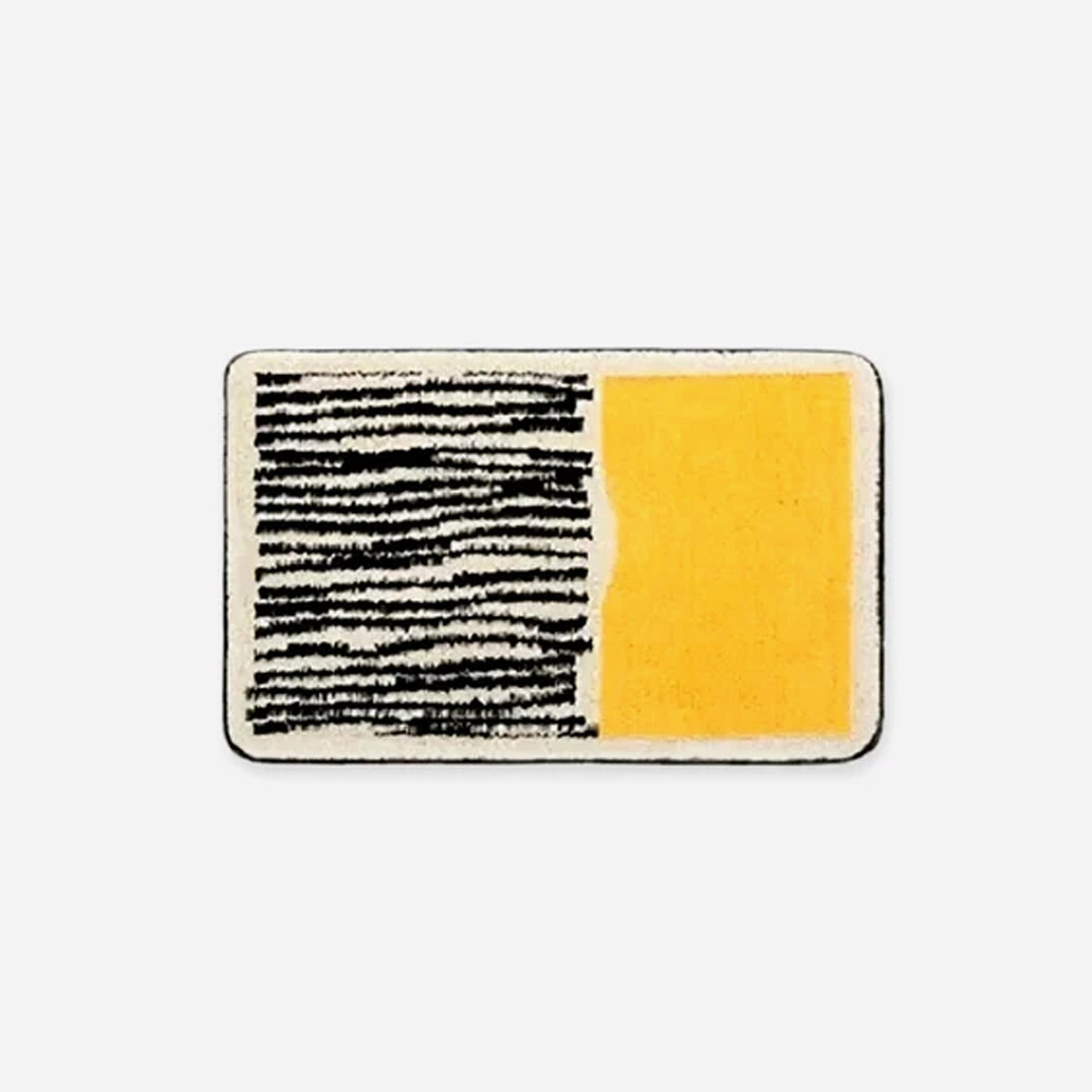 NordicFlow - Abstract Bathroom Rug Non-Slip Bath Mat