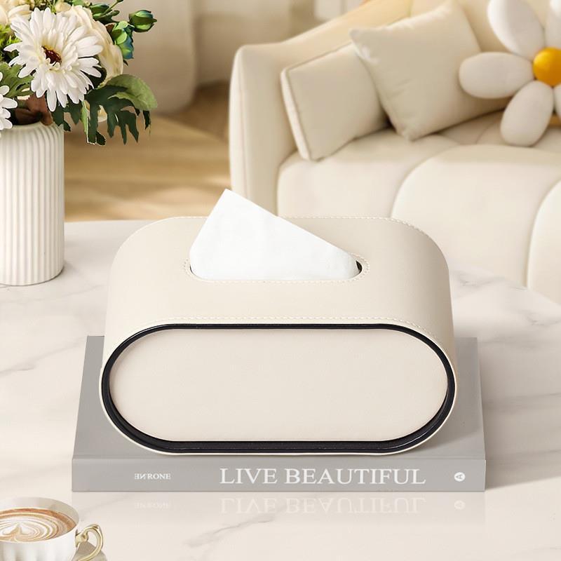 EliteLuxe - Leather Tissue Box Cover