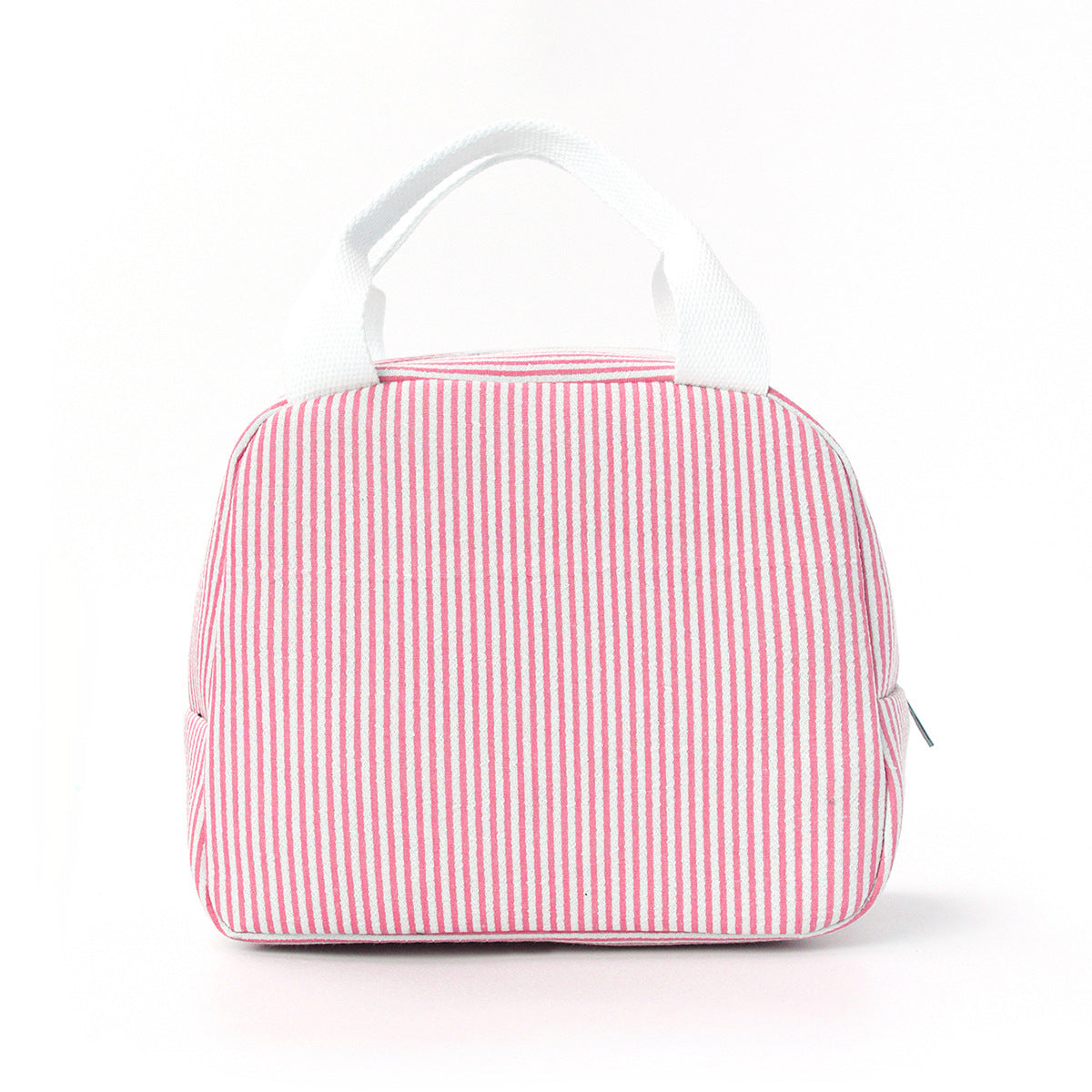 Lunchbox bag with insulated interior and durable zipper