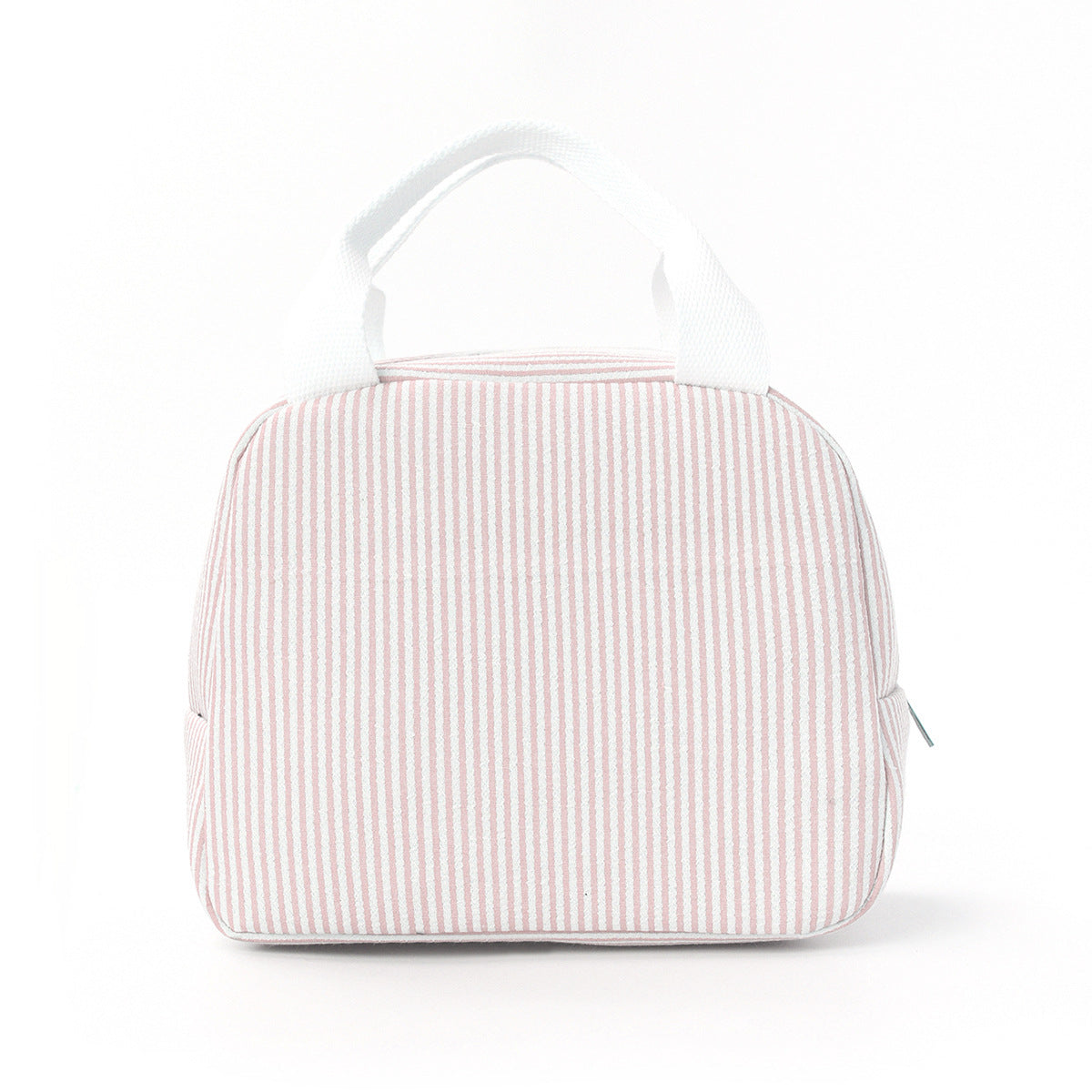 Lunchbox bag with insulated interior and durable zipper